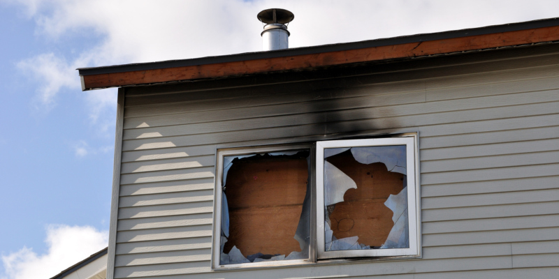 call on us for your fire damage repair